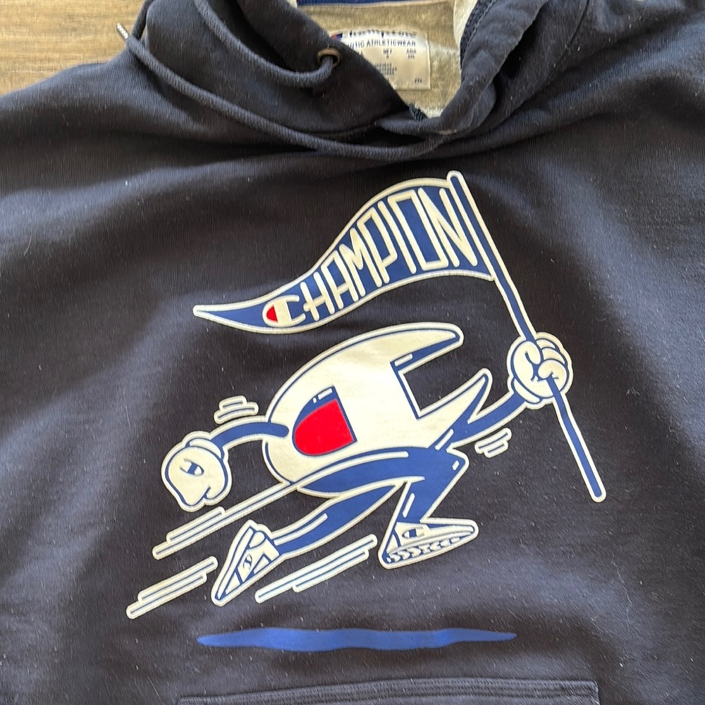 Champion Navy Hoodie for Men